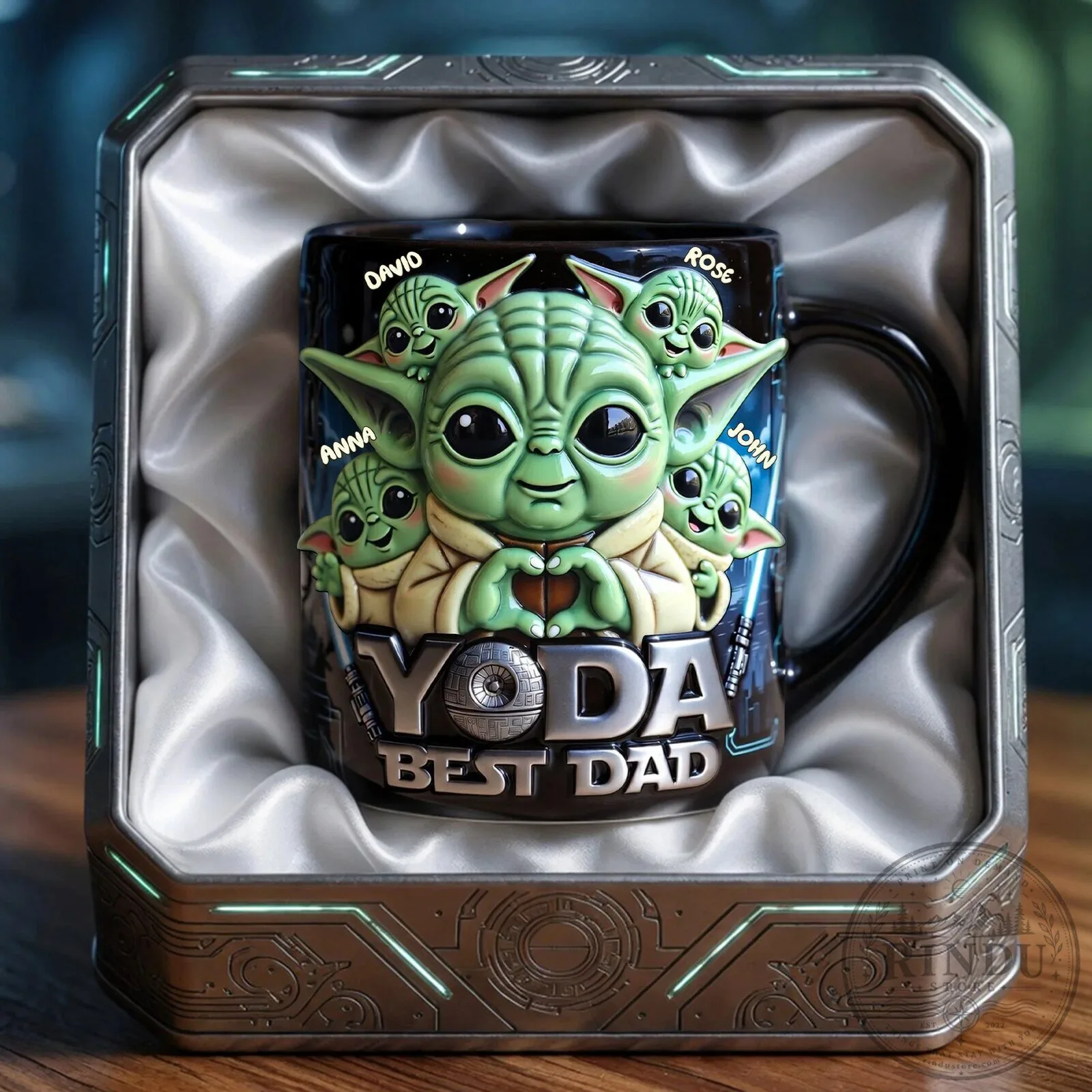 Star Wars Grogu Best Dad Personalized Coffee Mug 9 Star Wars Grogu Best Dad Personalized Coffee Mug