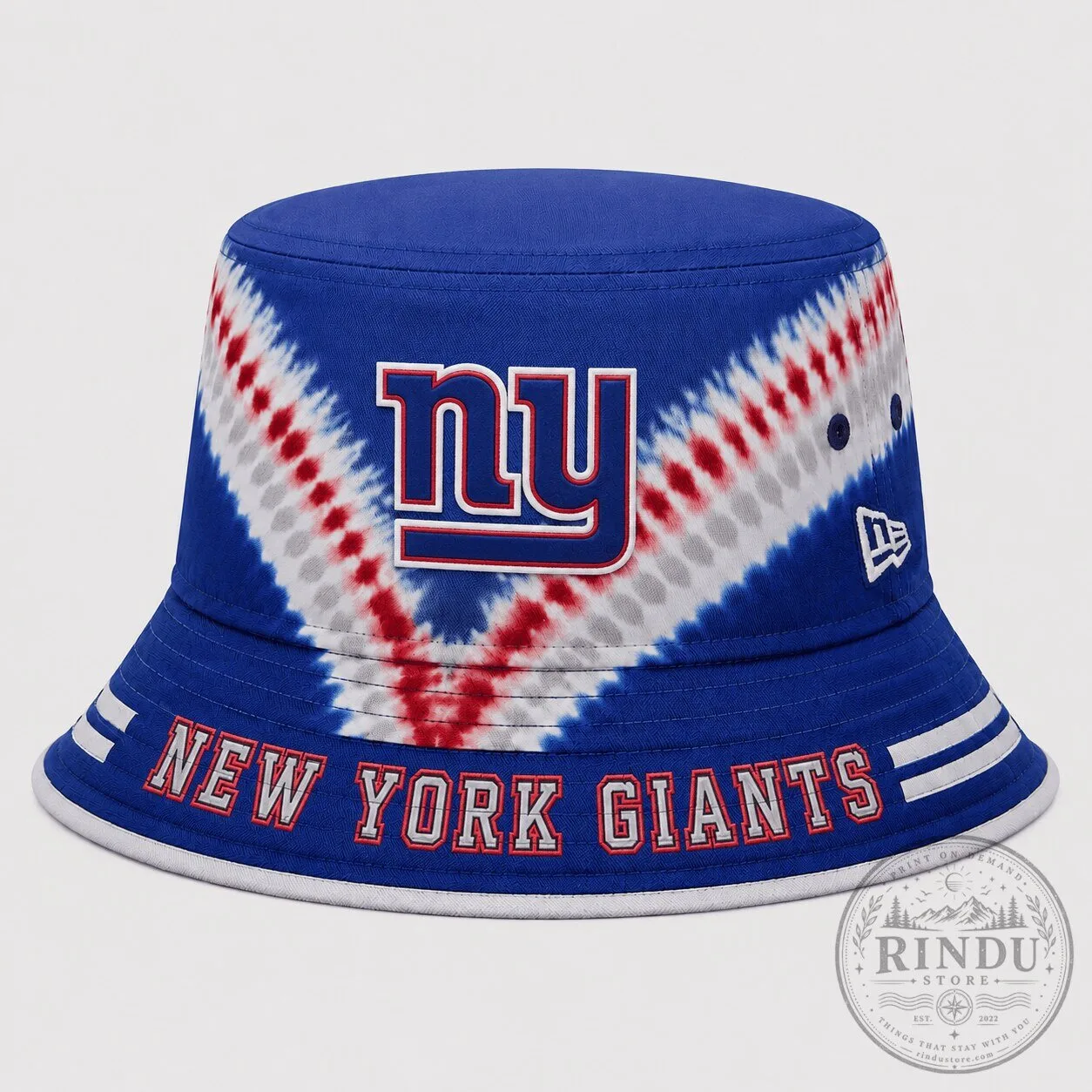 New York Giants NFL Tie Dye Bucket Hat