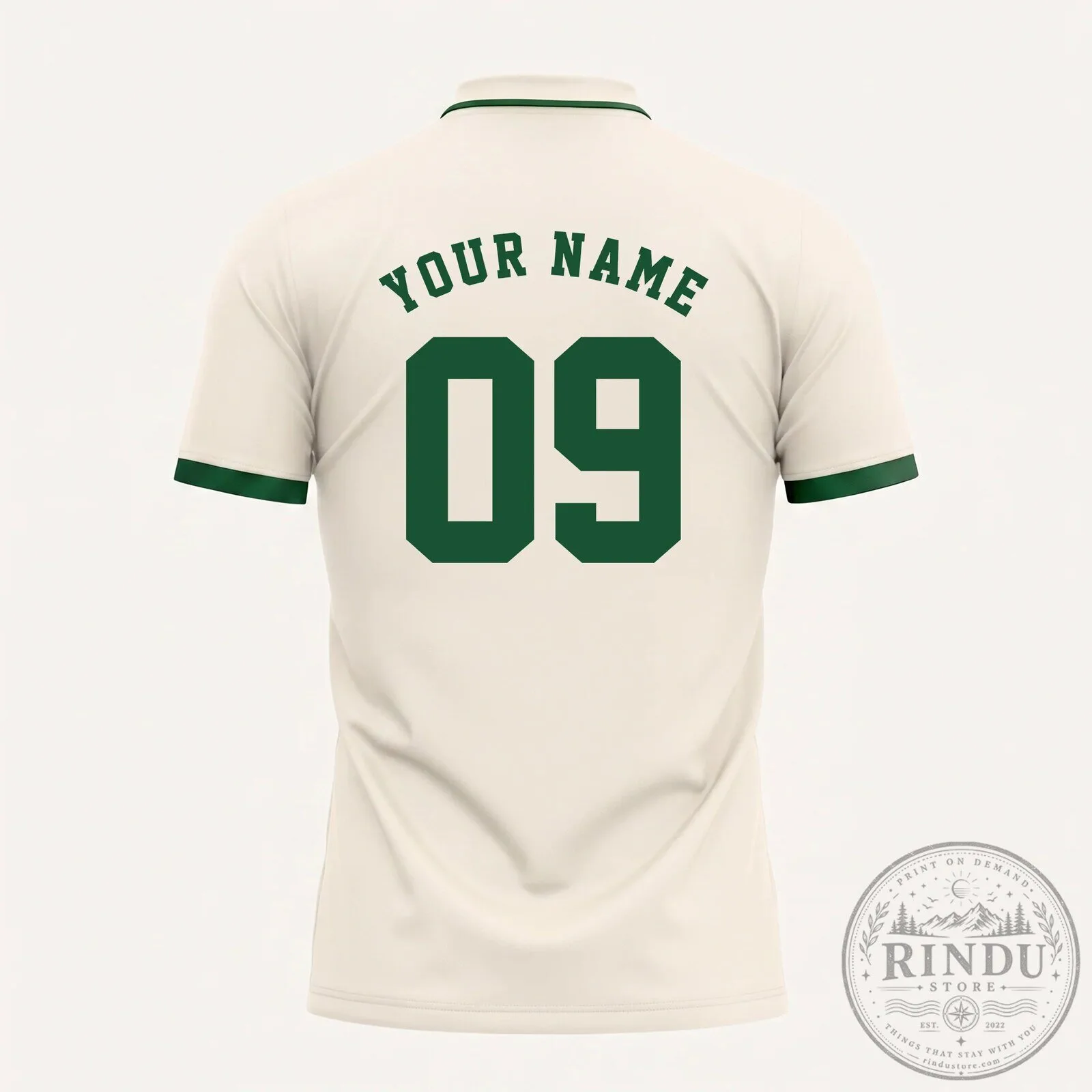 Team Green Minion Golf Polo Shirt - Personalized Cream Green Casual Polo 10 Team Green Minion Golf Polo Shirt - Personalized Cream Green Casual Polo