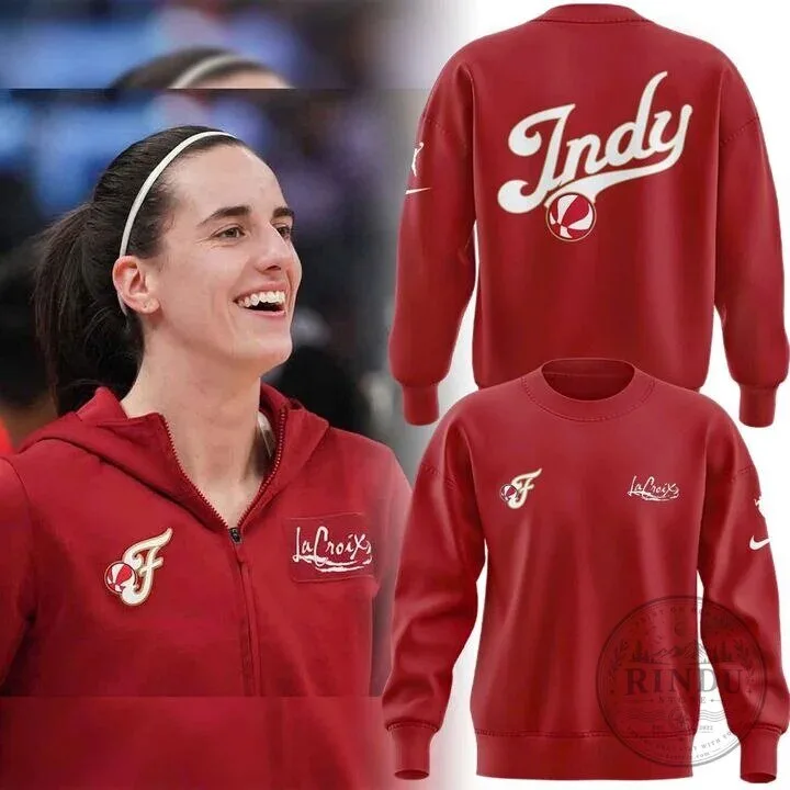 Caitlin Clark Indiana Fever Basketball Fan Crewneck Sweatshirt