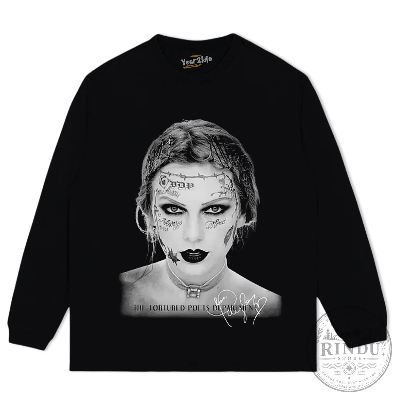 The Tortured Poets Department Album Cover T-Shirt featuring Taylor Swift 20 The Tortured Poets Department Album Cover T-Shirt featuring Taylor Swift