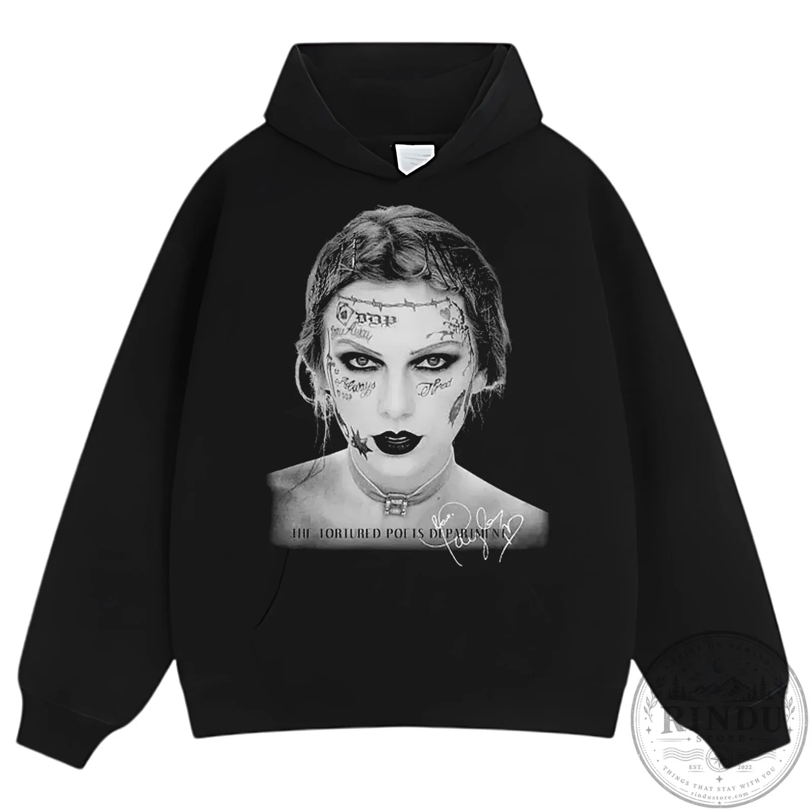 The Tortured Poets Department Album Cover T-Shirt featuring Taylor Swift 23 The Tortured Poets Department Album Cover T-Shirt featuring Taylor Swift