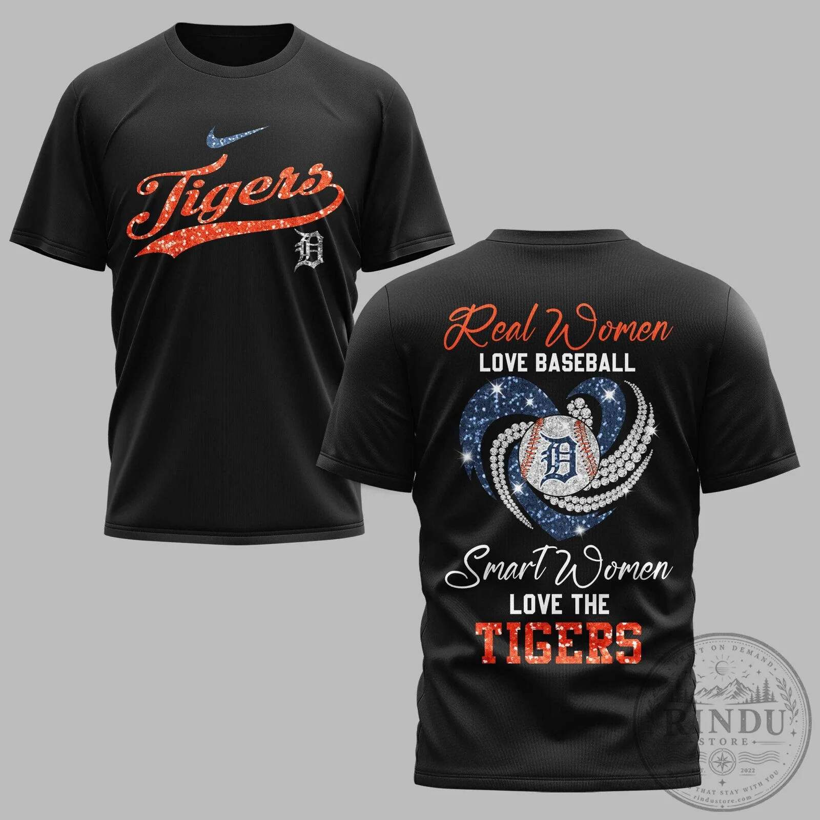 Detroit Tigers Shirt Real Women Love Baseball Smart Women Love The Tigers 2 Detroit Tigers Shirt Real Women Love Baseball Smart Women Love The Tigers