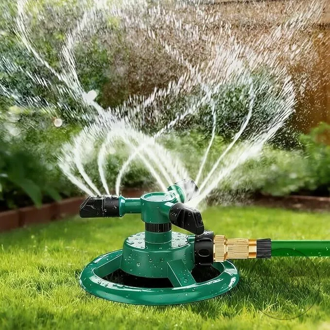 Automatic 360 Rotating Sprinkler for Yard Lawn and Garden 2 Automatic 360 Rotating Sprinkler for Yard Lawn and Garden