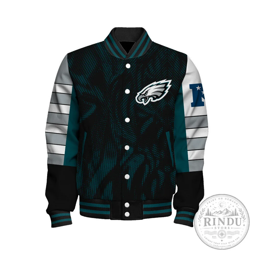 Philadelphia Football Eagles Team Varsity Jacket