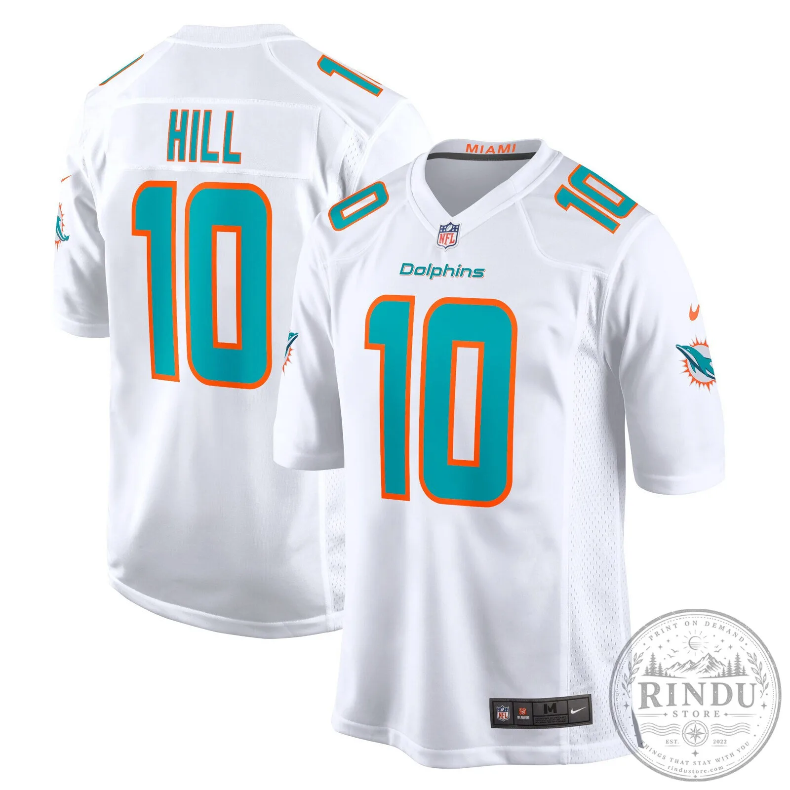 Tyreek Hill Miami Dolphins Football Jersey
