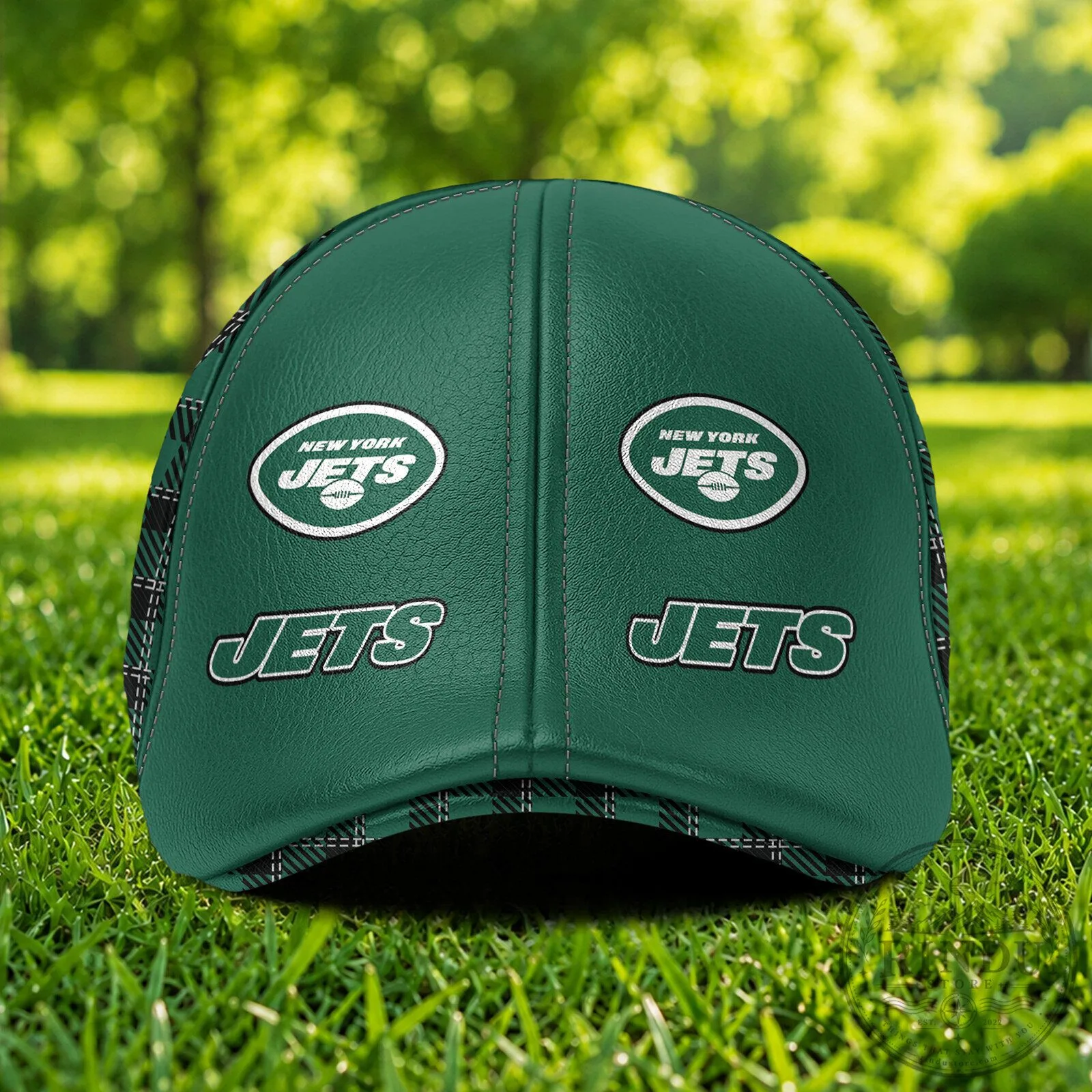 New York Jets NFL Green Plaid Personalized Custom Name Ivy Cap Hat 10 New York Jets NFL Green Plaid Personalized Custom Name Ivy Cap Hat