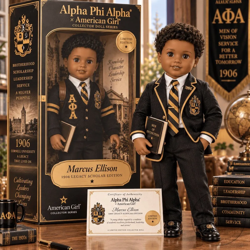 Alpha Phi Alpha American Girl Marcus Ellison 1906 Legacy Scholar Edition Doll Alpha Phi Alpha American Girl Marcus Ellison 1906 Legacy Scholar Edition Doll