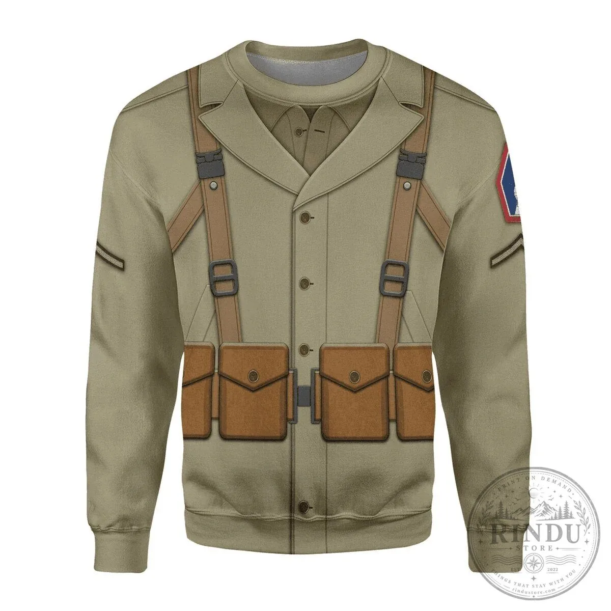 442nd Infantry Regiment Private Costume Hoodie 16 442nd Infantry Regiment Private Costume Hoodie