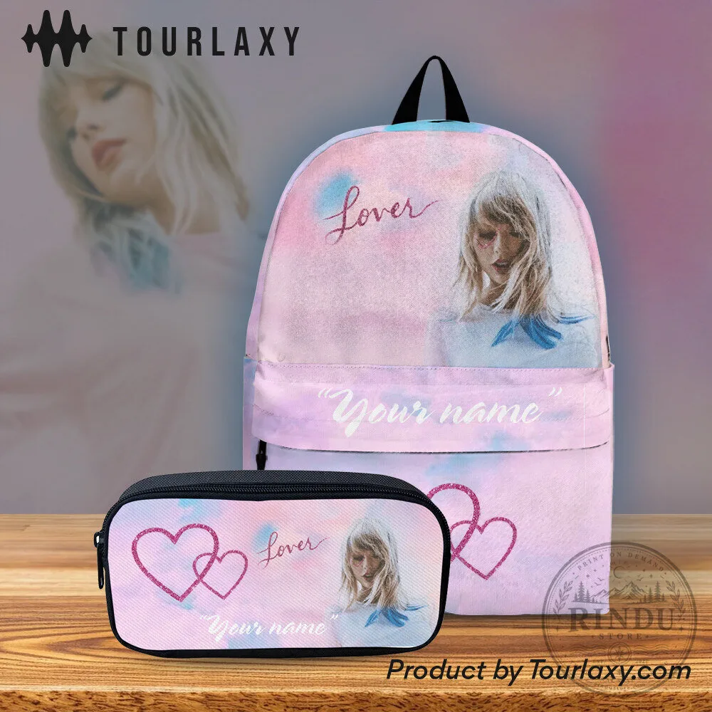 Taylor Swift Lover Album Backpack and Pencil Case Set