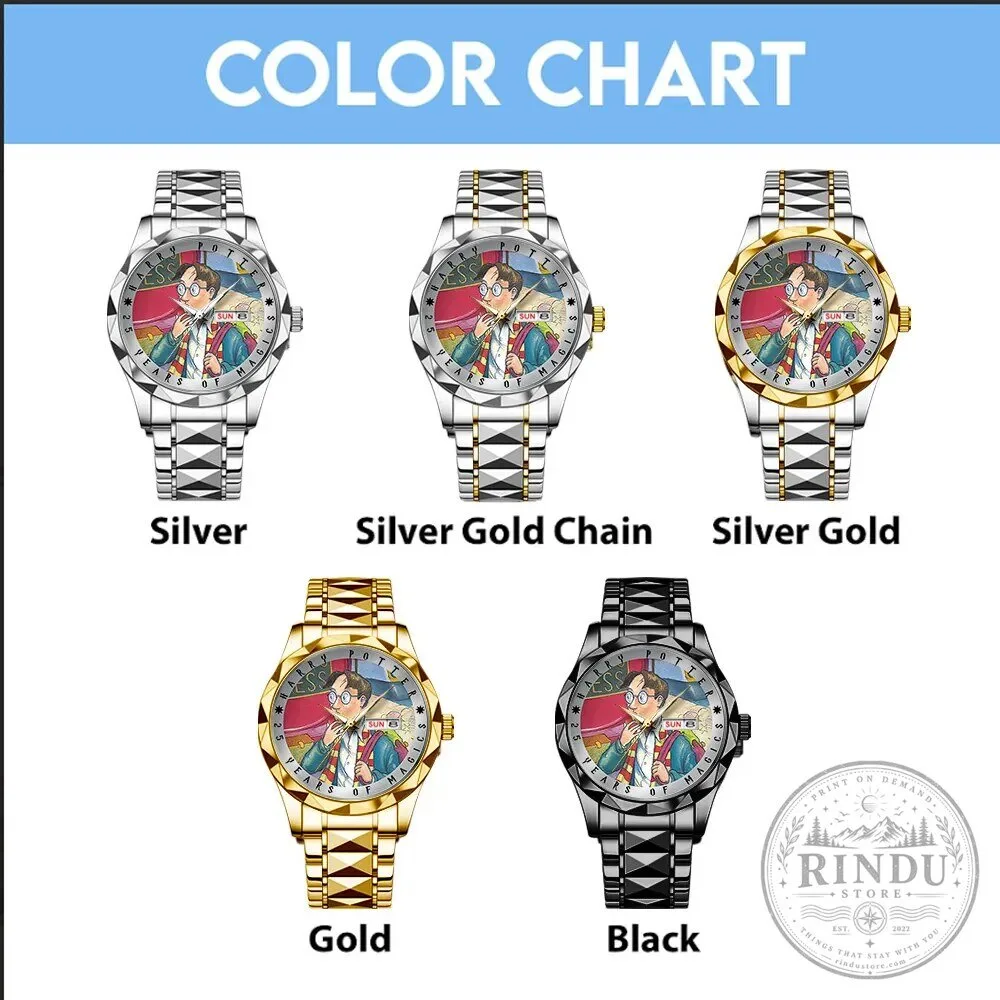 Harry Potter 25 Years of Magic Stainless Steel Quartz Watch 10 Harry Potter 25 Years of Magic Stainless Steel Quartz Watch