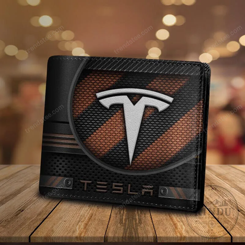 Tesla Motors Carbon Fiber Style Bi-Fold Wallet 15 Tesla Motors Carbon Fiber Style Bi-Fold Wallet