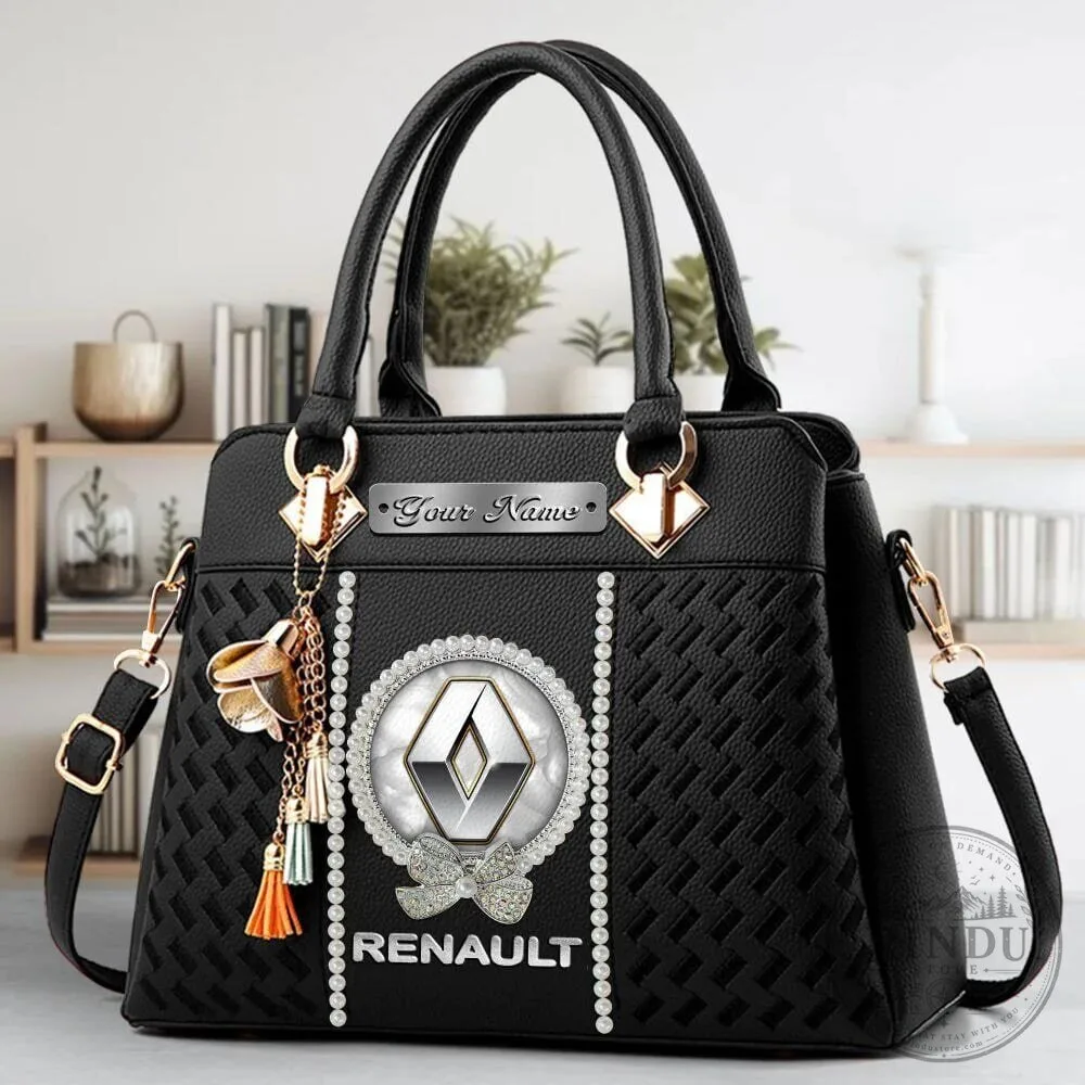 Renault Custom Name Classic Leather Women's Handbag
