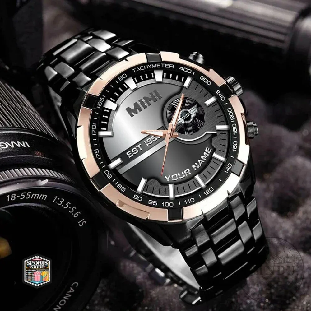 Mini Cooper Custom Name Elegant Fashion Design Watch for Men 11 Mini Cooper Custom Name Elegant Fashion Design Watch for Men