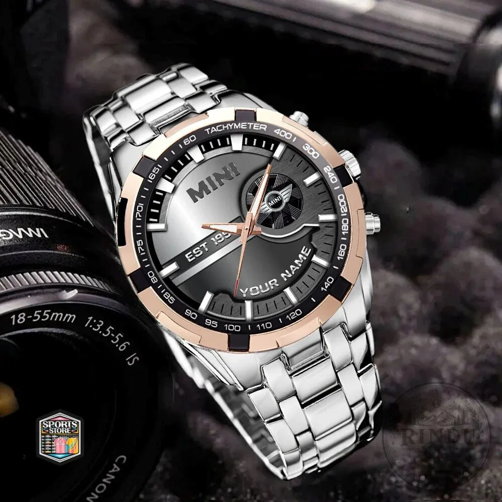Mini Cooper Custom Name Elegant Fashion Design Watch for Men 12 Mini Cooper Custom Name Elegant Fashion Design Watch for Men