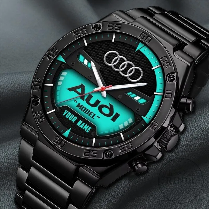 Audi Custom Name Elegant Fashion Design Stainless Steel Watch 25 Audi Custom Name Elegant Fashion Design Stainless Steel Watch
