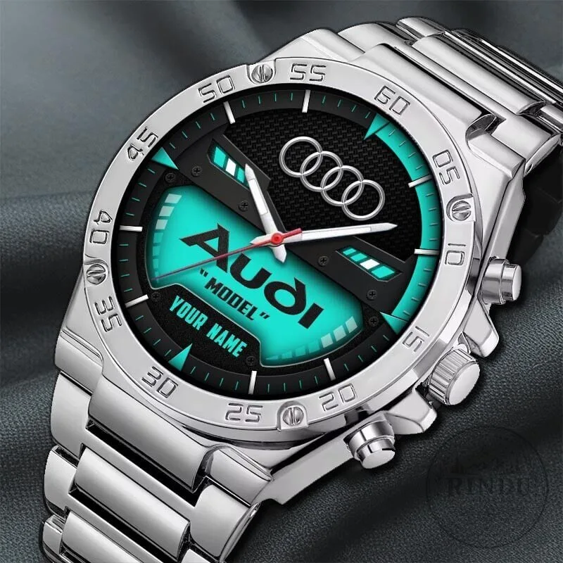 Audi Custom Name Elegant Fashion Design Stainless Steel Watch 26 Audi Custom Name Elegant Fashion Design Stainless Steel Watch