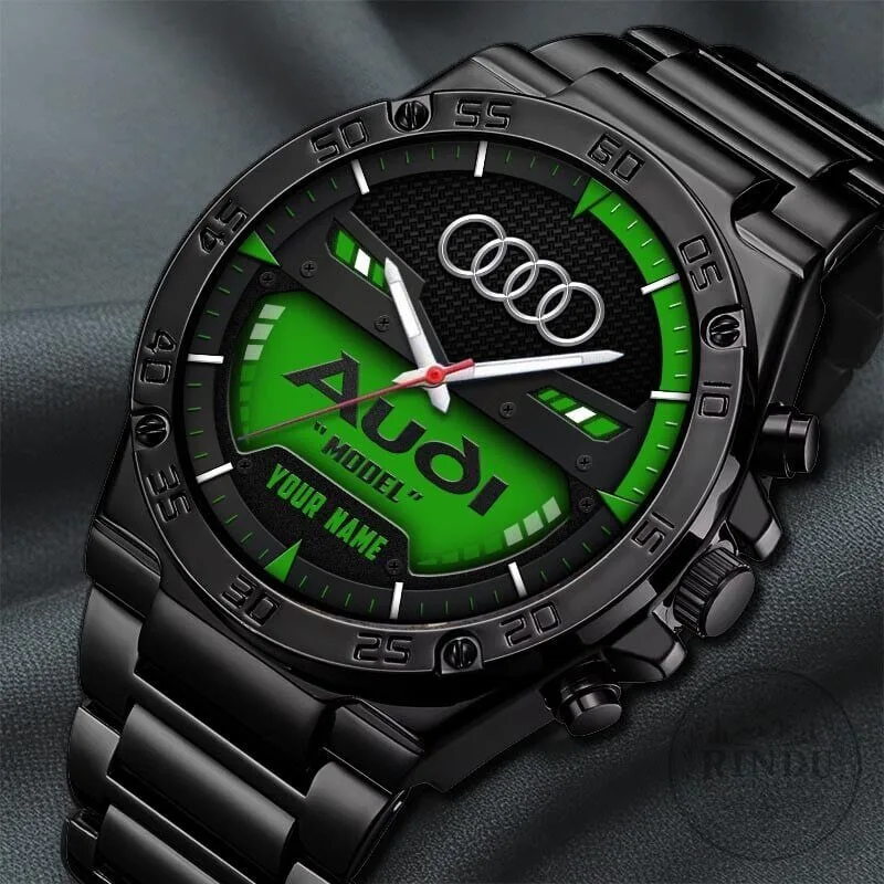 Audi Custom Name Elegant Fashion Design Stainless Steel Watch 27 Audi Custom Name Elegant Fashion Design Stainless Steel Watch