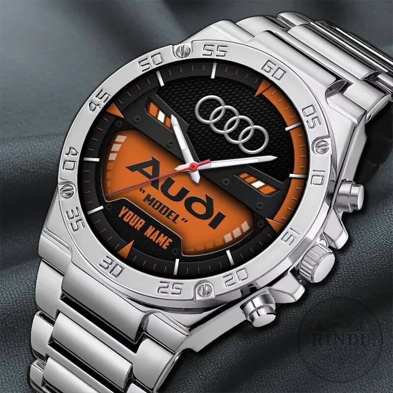 Audi Custom Name Elegant Fashion Design Stainless Steel Watch 32 Audi Custom Name Elegant Fashion Design Stainless Steel Watch