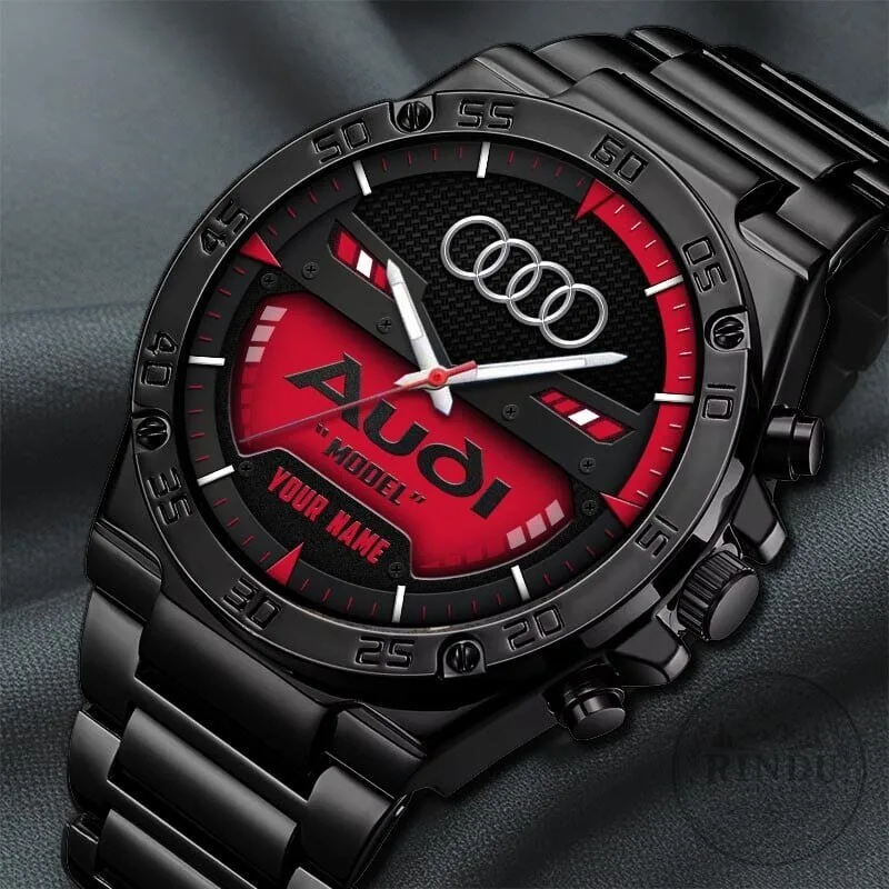 Audi Custom Name Elegant Fashion Design Stainless Steel Watch 33 Audi Custom Name Elegant Fashion Design Stainless Steel Watch
