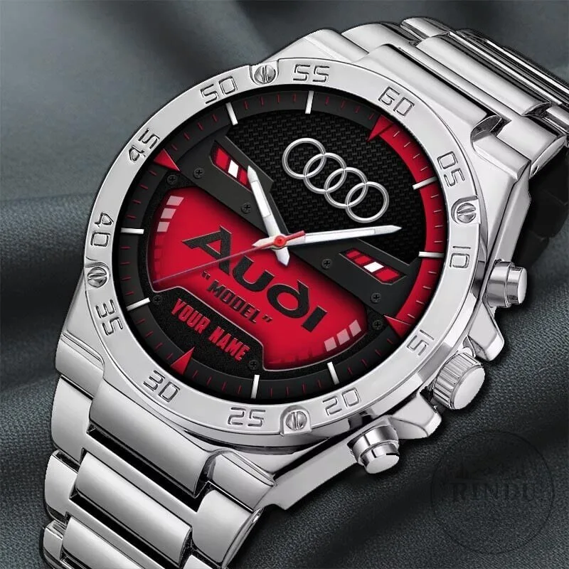 Audi Custom Name Elegant Fashion Design Stainless Steel Watch 34 Audi Custom Name Elegant Fashion Design Stainless Steel Watch