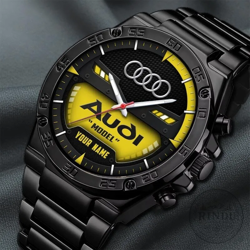 Audi Custom Name Elegant Fashion Design Stainless Steel Watch 35 Audi Custom Name Elegant Fashion Design Stainless Steel Watch