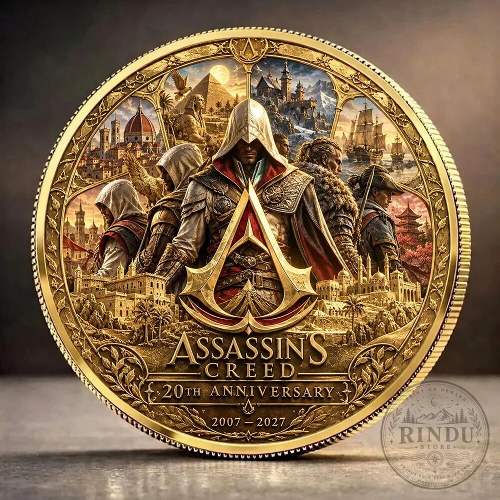 20th Anniversary Collectible Coin for Assassin's Creed Celebration