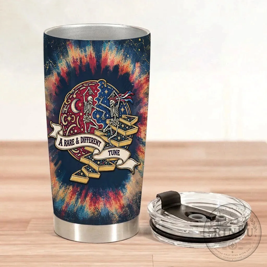 Grateful Dead Terrapin Station Lyrics Tie-Dye Stainless Steel Tumbler 14 Grateful Dead Terrapin Station Lyrics Tie-Dye Stainless Steel Tumbler