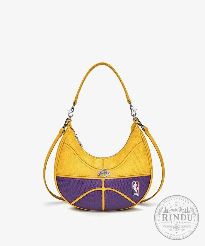 Los Angeles Lakers NBA Basketball Hobo Bag Purse