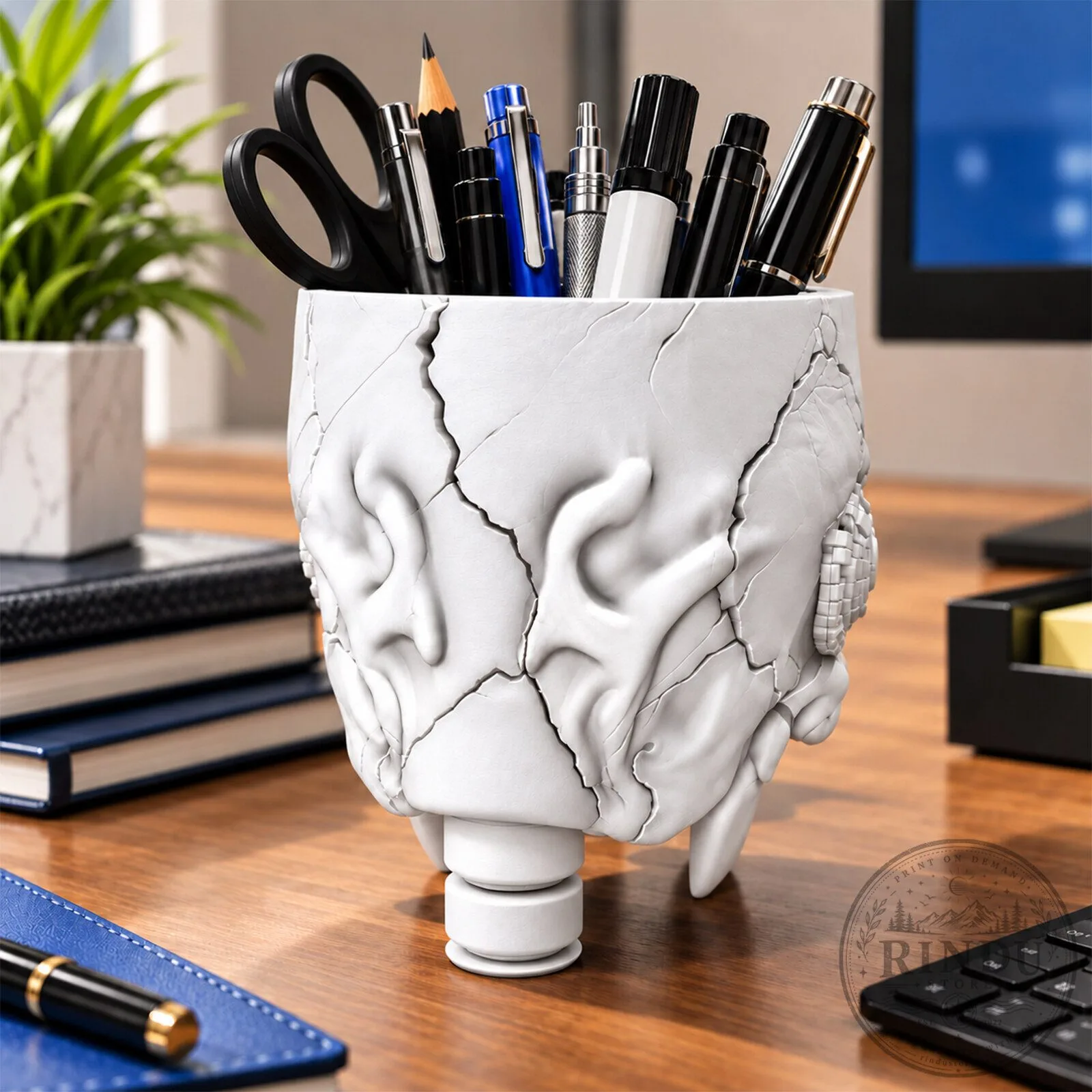 Green Bay Packers NFL Skull Pen Holder Desk Organizer 15 Green Bay Packers NFL Skull Pen Holder Desk Organizer