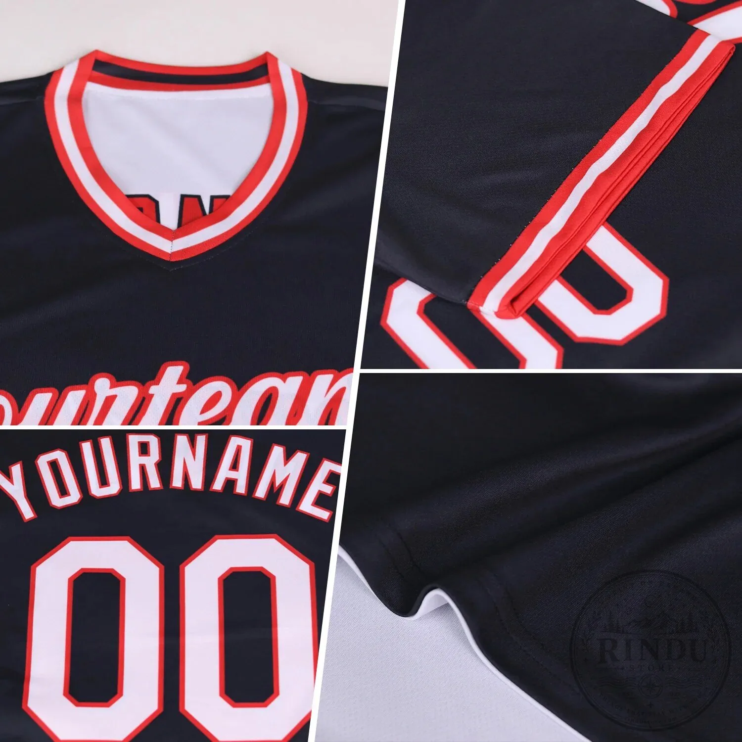 Custom Black Gold White Reversible Pullover Baseball Jersey Shirt 13 Custom Black Gold White Reversible Pullover Baseball Jersey Shirt