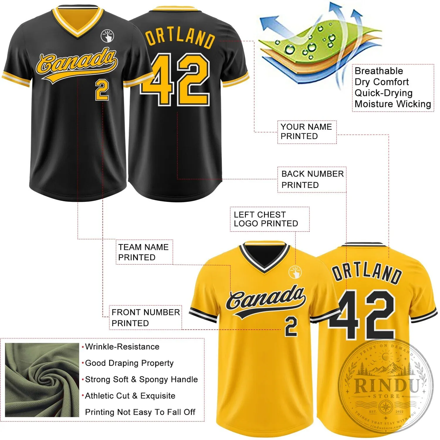 Custom Black Gold White Reversible Pullover Baseball Jersey Shirt 15 Custom Black Gold White Reversible Pullover Baseball Jersey Shirt