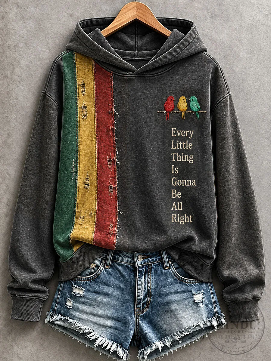 Every Little Thing Is Gonna Be All Right Birds Vintage Hoodie 1 Every Little Thing Is Gonna Be All Right Birds Vintage Hoodie