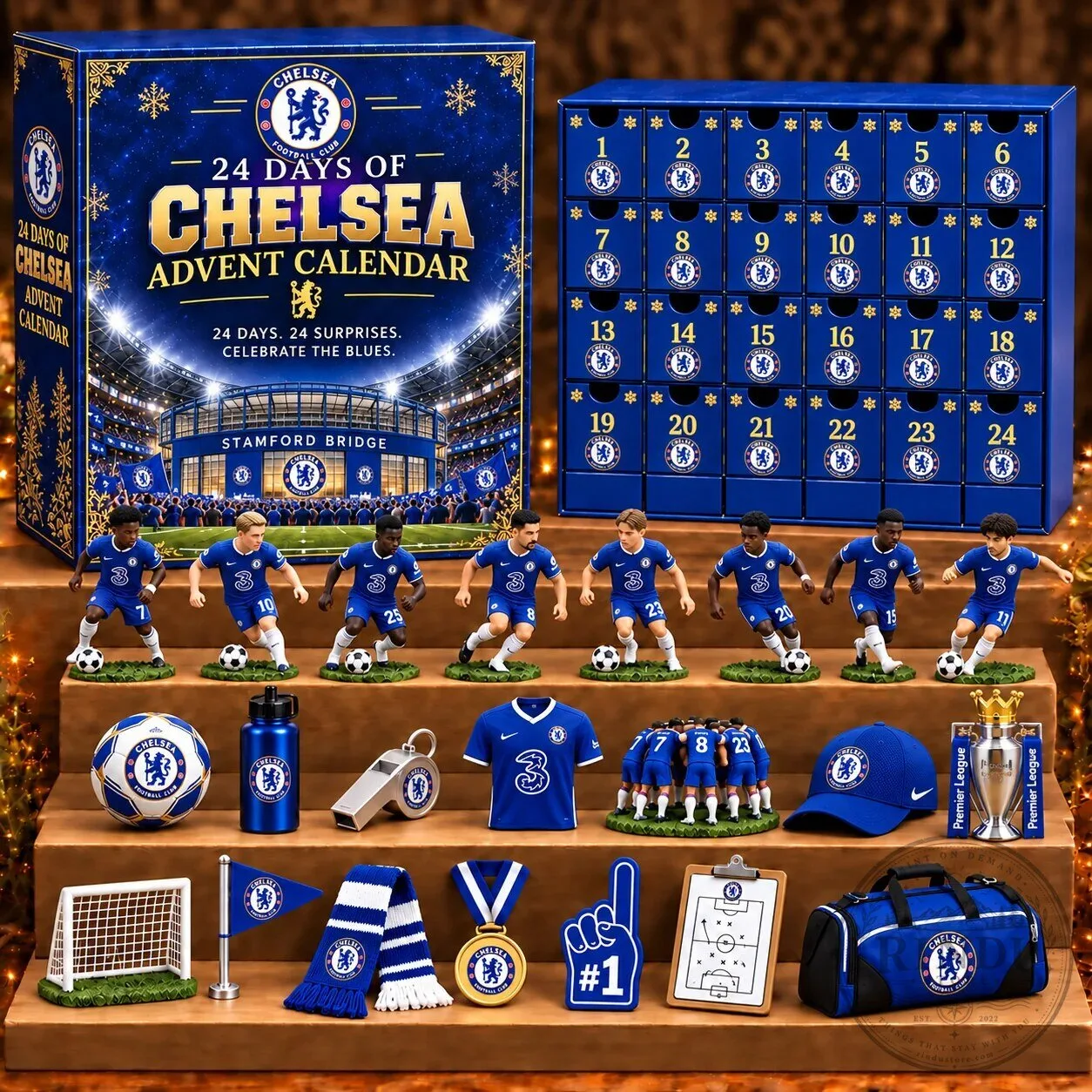 Chelsea Football Club 24 Days of Football Advent Calendar with Surprises