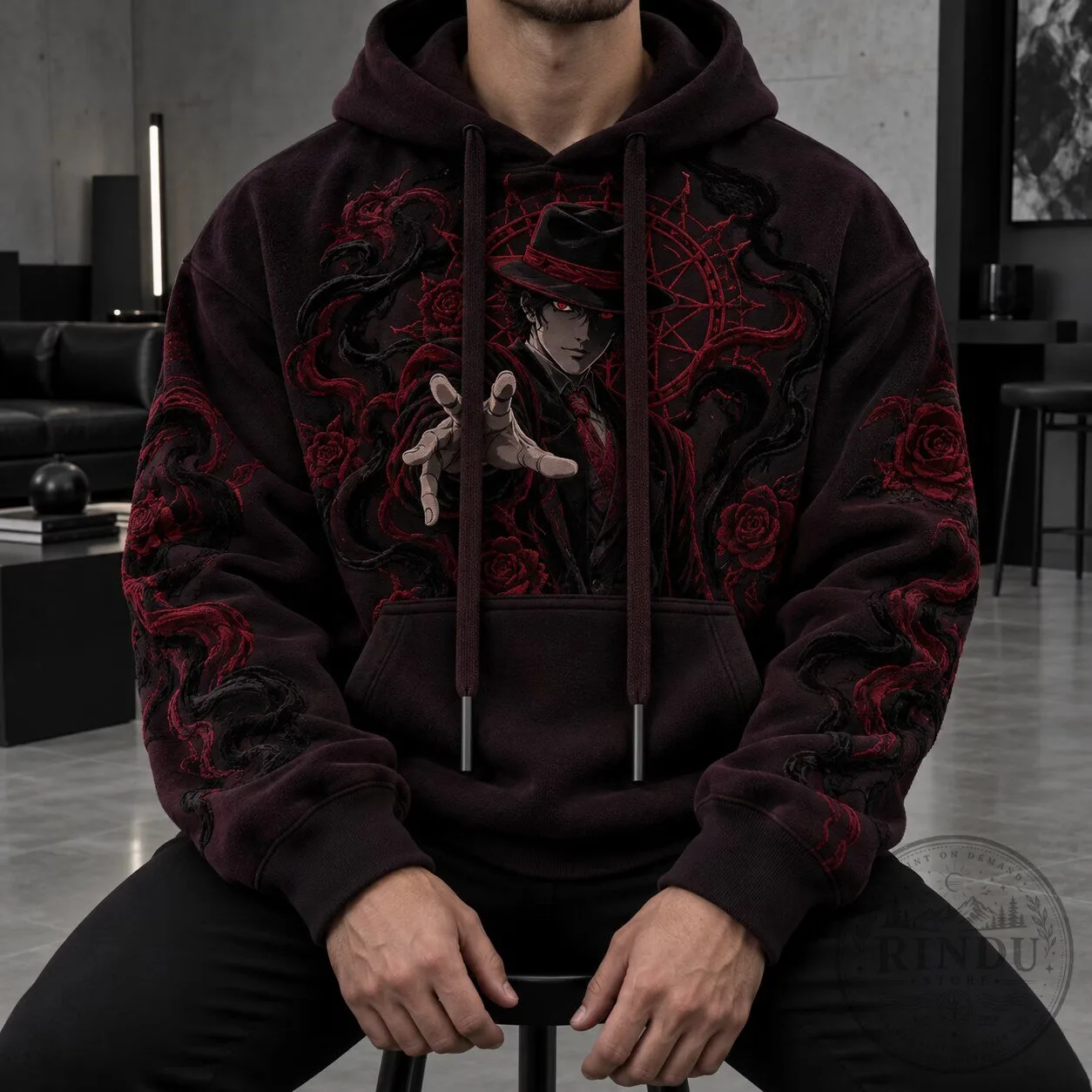 Alucard Hellsing Ultimate Vampire Hunter Anime Hoodie