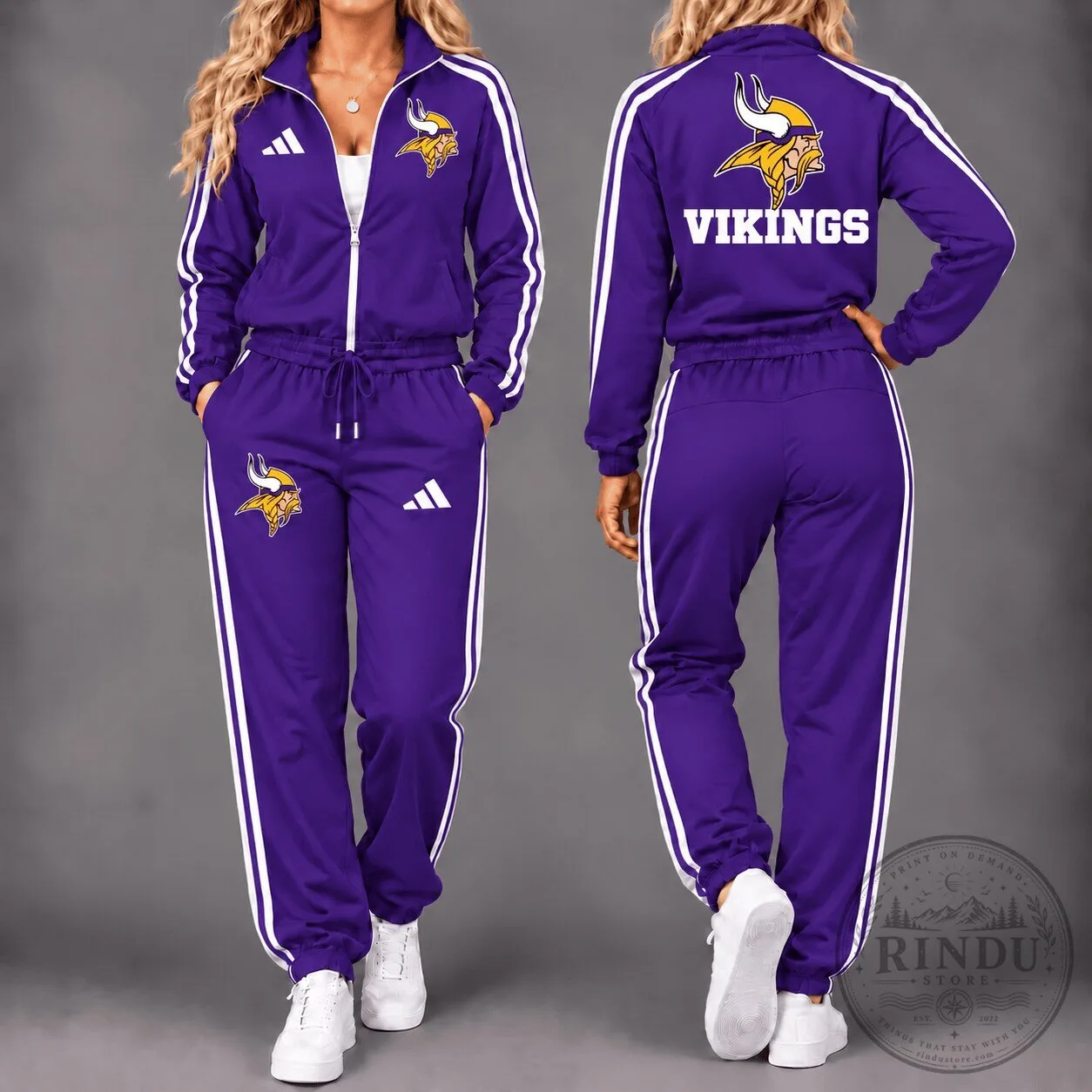 Minnesota Vikings Gameday Ready Purple Tracksuit