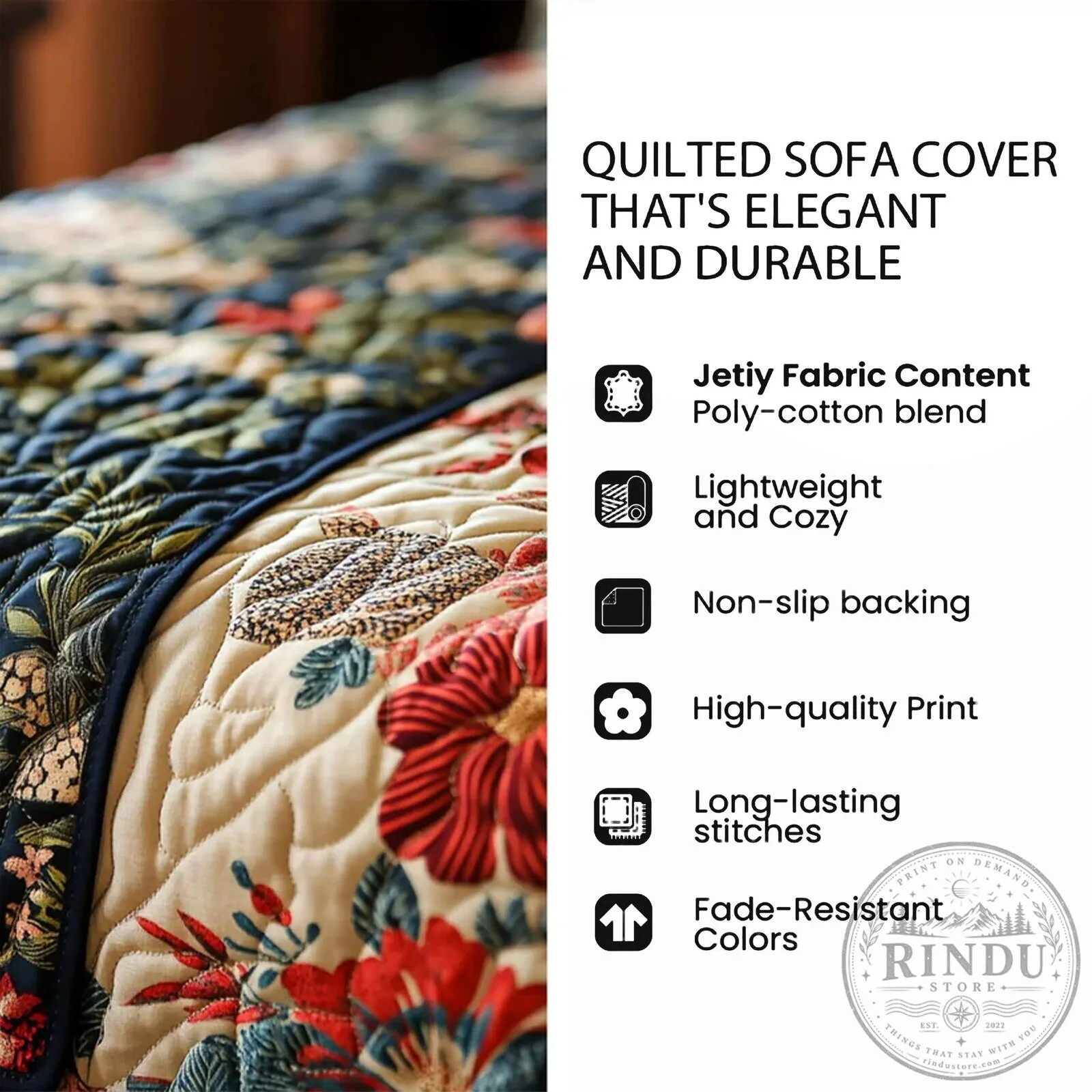 Grizzly Bear Barbecue Camping Mountain Forest Quilted Sofa Cover 18 Grizzly Bear Barbecue Camping Mountain Forest Quilted Sofa Cover