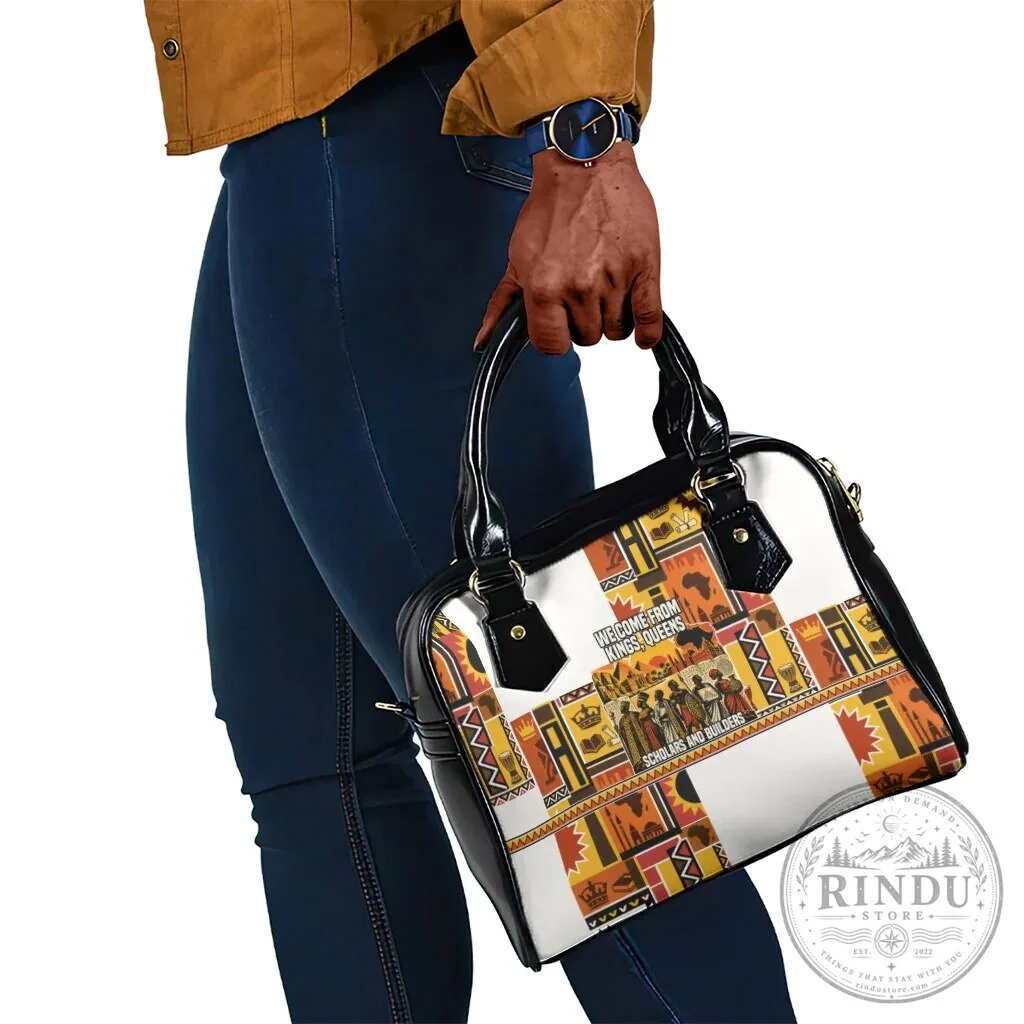 Black History Didn't Start With Slavery Pan African Ancient Kings Queens Handbag 10 Black History Didn