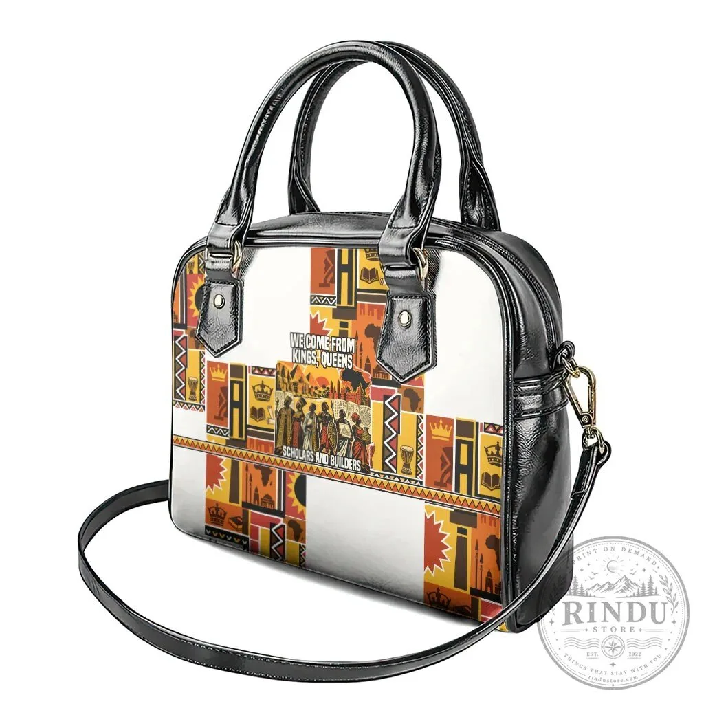 Black History Didn't Start With Slavery Pan African Ancient Kings Queens Handbag 11 Black History Didn